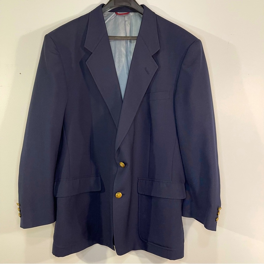 Jack Nicklaus Hart Schafner Marx navy blazer 46R